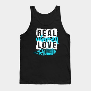 REAL WOMEN LOVE FOOTBALL Tank Top